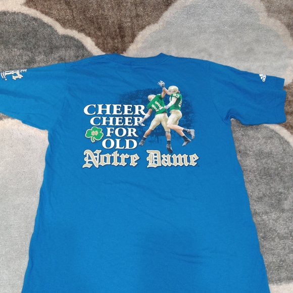 Adidas 2011 Notre Dame THE SHIRT Football Tee - Picture 7 of 8